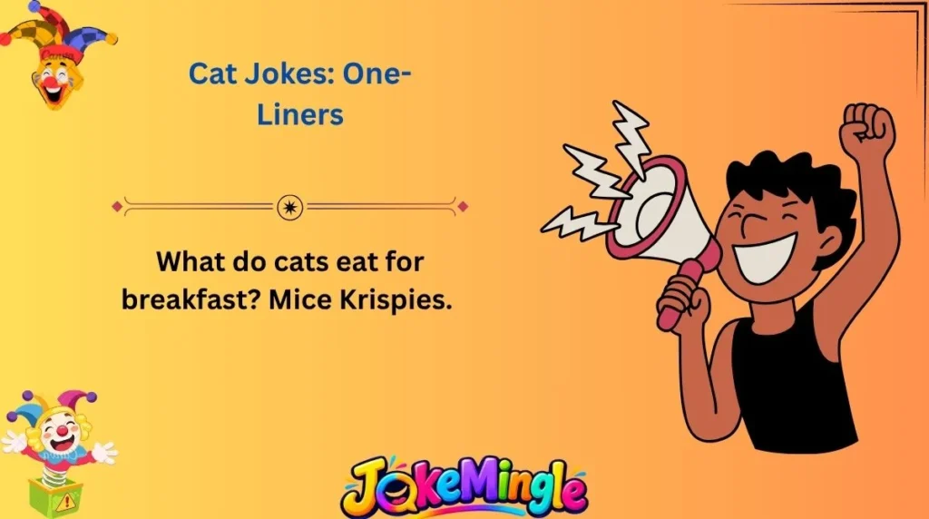Cat Jokes: One-Liners