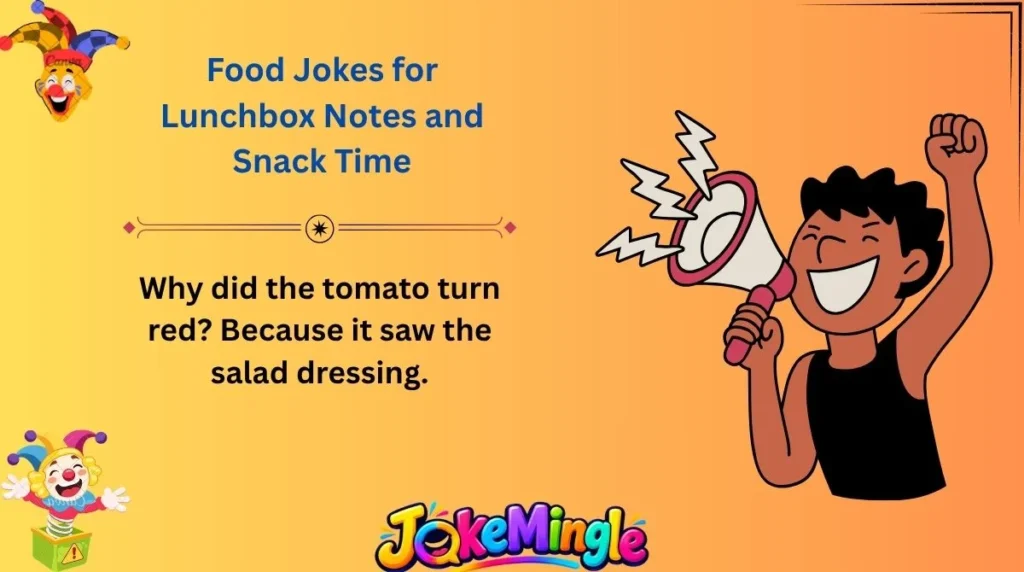 Food Jokes for Lunchbox Notes and Snack Time