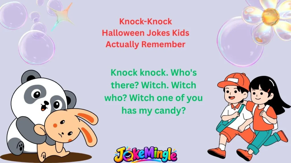 Knock-Knock Halloween Jokes Kids Actually Remember
