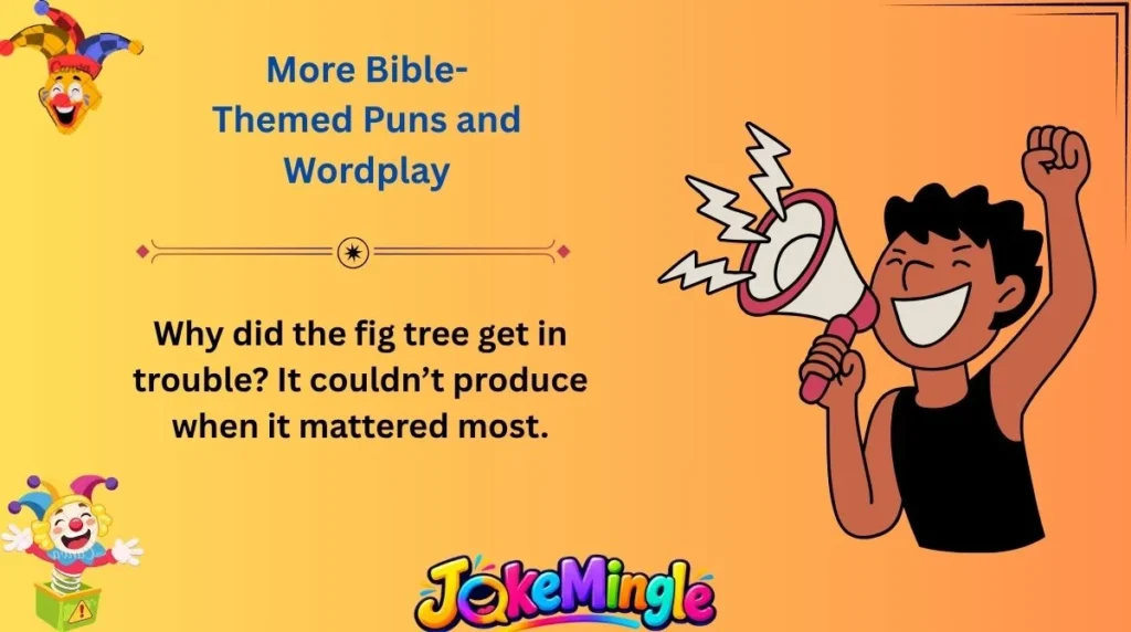 More Bible-Themed Puns and Wordplay
