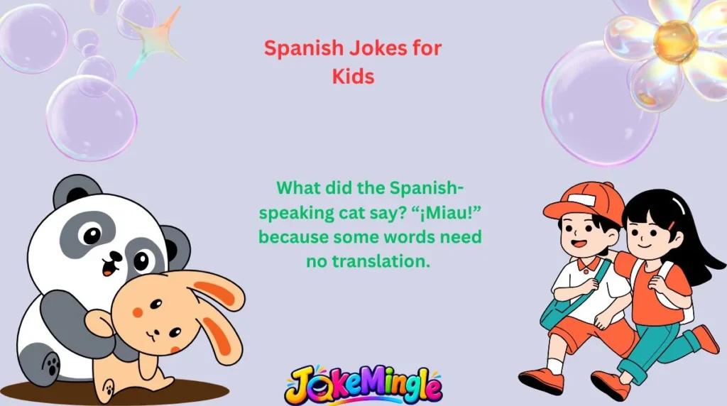 Spanish Jokes for Kids